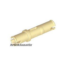 Lego Technic, Pin 3L without Friction Ridges, Tan