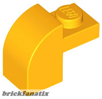 Lego BRICK 1X1X1 1/3, W/ ARCH, Flame yellowish orange