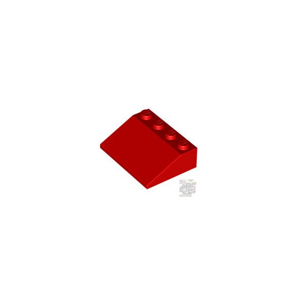 Lego ROOF TILE 3X4/25°, Bright red