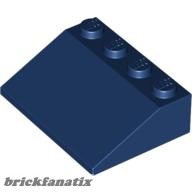 Lego ROOF TILE 3X4/25°, Earth blue