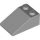 Lego ROOF TILE 2X3/25°, Light grey