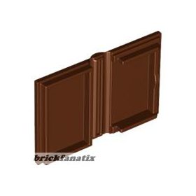 Lego Minifigure, Utensil Book 2 x 3, Reddish brown