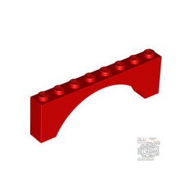 Lego Arch 1 x 8 x 2, Red