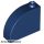Lego Slope, Curved 3 x 1 x 2 with Hollow Stud, Dark blue