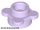 Lego Round 1 x 1 with Flower Edge (4 Knobs / Petals), Levander