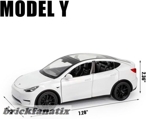 TESLA Model Y, White 1:24