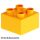 Lego Duplo, Brick 2 x 2, Light orange