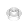 Lego Round Plate 1X1, Transparent clear