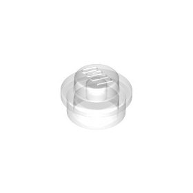 Lego Round Plate 1X1, Transparent clear