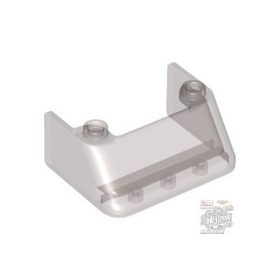   Lego Windscreen 3 x 4 x 1 1/3 with 2 Studs on Top, Transparent brown