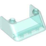 Lego WINDSCREEN 36 DEG. 3X4X1 1/3, Transparent light blue