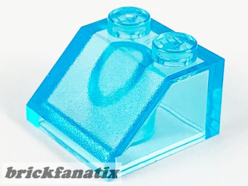 Lego Roof Tile 2X2/45° Inv., Transparent light blue