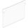 Lego Glass for Window 1 x 4 x 3, Transparent clear