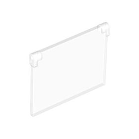 Lego Glass for Window 1 x 4 x 3, Transparent clear