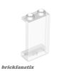 Lego Frame / WALL ELEMENT 1X2X3, Transparent clear