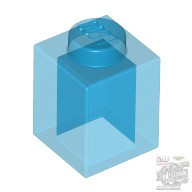 Lego Brick 1X1, Transparent blue