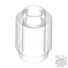 Lego Round Brick 1 X 1, Trans-clear