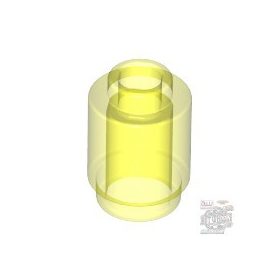 Lego Round Brick 1X1, Trans-neon green