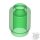 Lego Round Brick 1X1, Trans-green