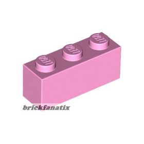 Lego Brick 1 X 3, Bright pink