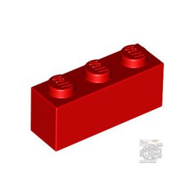 Lego Brick 1 x 3, Red