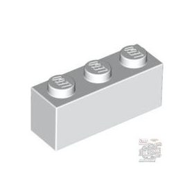 Lego Brick 1 x 3, White