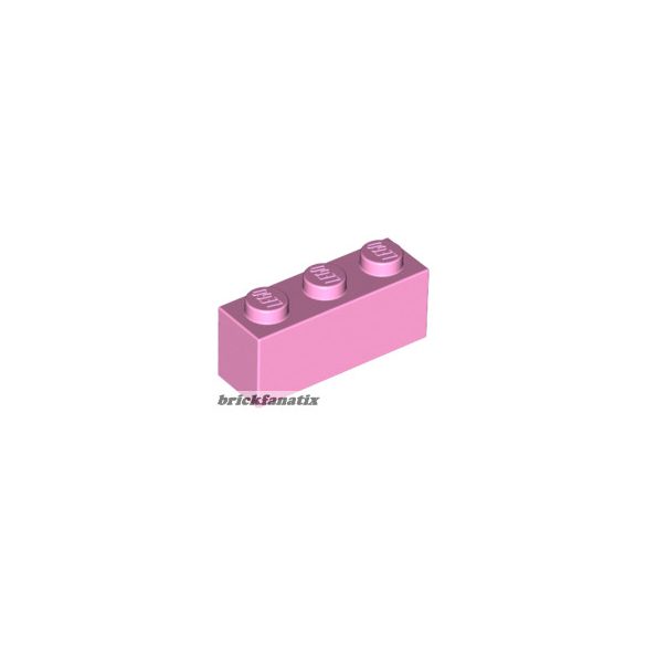 Lego Brick 1X3, Dark rose
