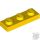 Lego Plate 1 x 3, Yellow