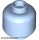 Lego figura Head (Plain) - Hollow Stud, Bright light blue