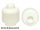 Lego Minifigure, Head (Plain) - Hollow Stud, White