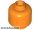 Lego figura Head (Plain) - Hollow Stud, Orange