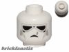 Lego figura Head Alien with Face Mask with Black Goggles Pattern (SW V-wing Pilot, Set 75039) - Hollow Stud