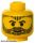 Lego figura head - Head Beard with Beard, Hair, and Sideburns in Vertical Line Pattern