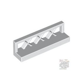 Lego Fence 1 x 4 x 1 Lattice, White