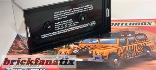 Matchbox 1965 Land Rover GEN II Safari - Leipzig 18th Annual MATCHBOX Toy Show 2019, LIMITED EDITION -