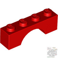 Lego BRICK W. BOW 1X4, Bright red