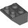 Lego Slope, Inverted 45 2 x 2 with Flat Bottom Pin, Dark bluish gray