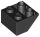 Lego ROOF TILE 2X2/45° INV., Black