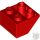 Lego ROOF TILE 2X2/45 INV., Bright red