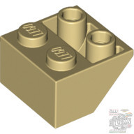 Lego Roof Tile 2X2/45° Inv., Tan