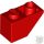 Lego Slope, Inverted 45 2 x 1, Red