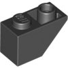 Lego ROOF TILE 1X2 INV, Black