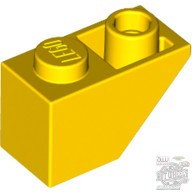 Lego ROOF TILE 1X2 INV., Bright yellow