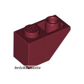 Lego ROOF TILE 1X2 INV., Dark red