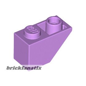 Lego ROOF TILE 1X2 INV., Medium levander