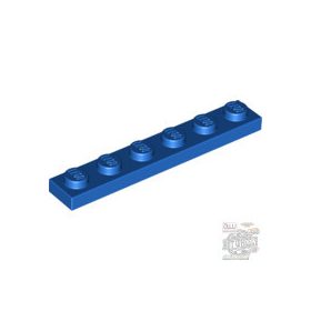 Lego Plate 1 X 6, Blue