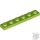 Lego Plate 1 X 6, Lime