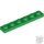 Lego PLATE 1X6, Green