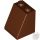 Lego Slope 65 2 x 2 x 2 with Bottom Tube, Reddish brown