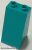 Lego ROOF TILE 2X2X3/ 73 GR., Turquoise